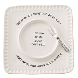 Mud Pie Lime & Salt Rimmer Set