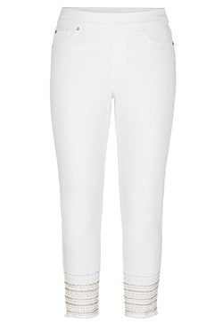 Tribal 6671O Jegging (White)