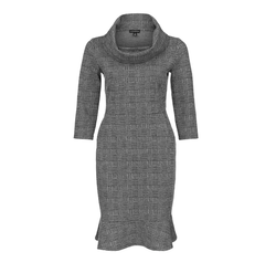 TRIBAL 755O COWL NECK DRESS