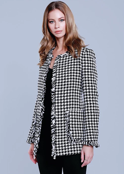 Dolce Cabo 74285 Houndstooth Coat