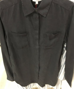 Karissa & Me KM103 Dress Shirt Black