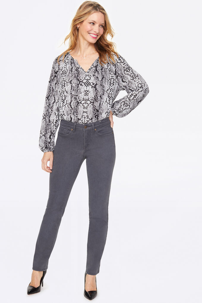 NYDJ MSBASS2336 Sheri Slim Jeans (Vintage Pewter)